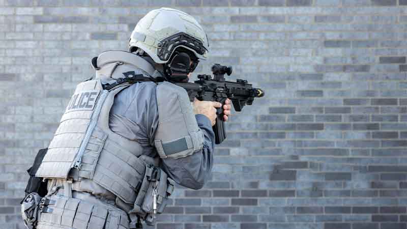 Non-ballistic tactical helmet for training and outdoor operations