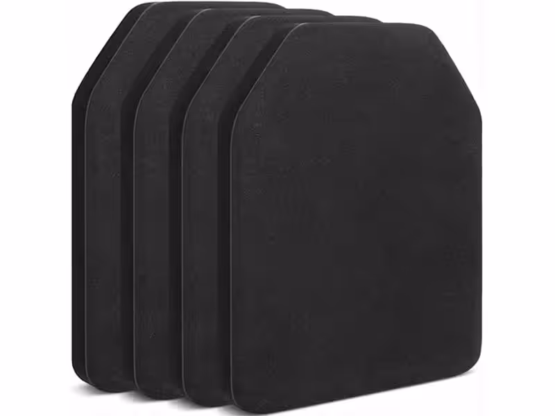 Four bulletproof plates