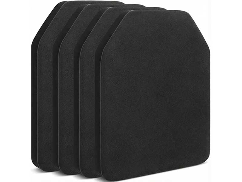 Four bulletproof plates