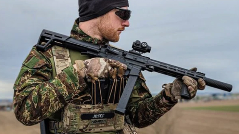SONICE tactical chest rig for range training with magazine pouches and field loadout