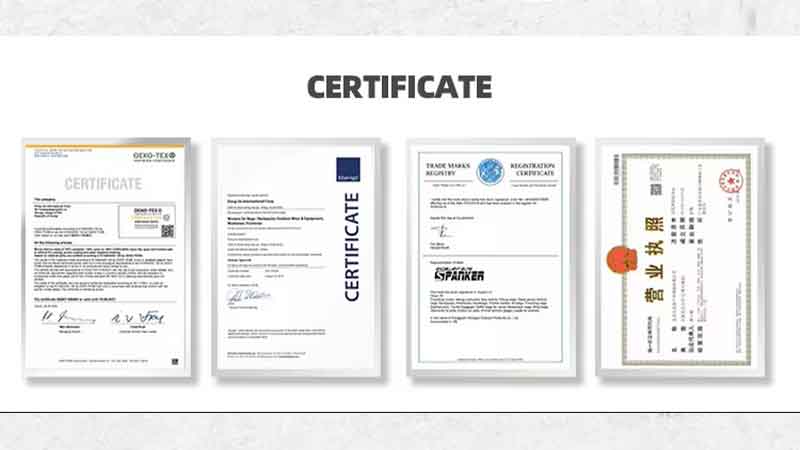Tactical vest quality inspection and compliance documents
