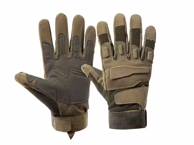 A pair of all-weather tactical gloves