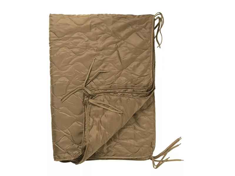Military Woobie Blanket with Tie Cords for Tactical Field Operations